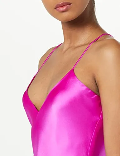 Sergio Hudson, Slip Dress, 12, Fushia