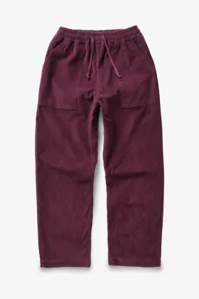 Service Works - Corduroy Chef Pants - Plum