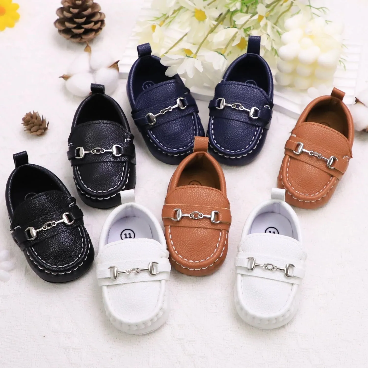 Slip On Low Top Loafer Shoes