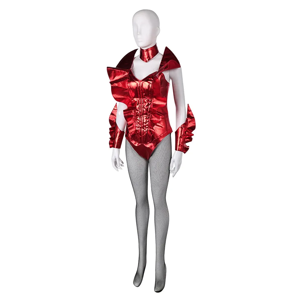 Smile 2 Skye Riley Women Red Outfit Party Carnival Halloween Cosplay Costume