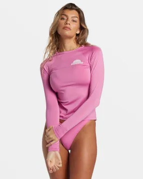 Sol Searcher Long Sleeve Rashguard - Berry Pink