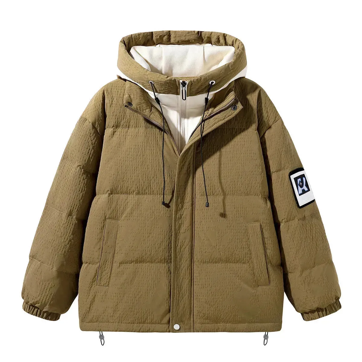 Street Hip pop style Thick Oversized Duck Down Jacket Unisex