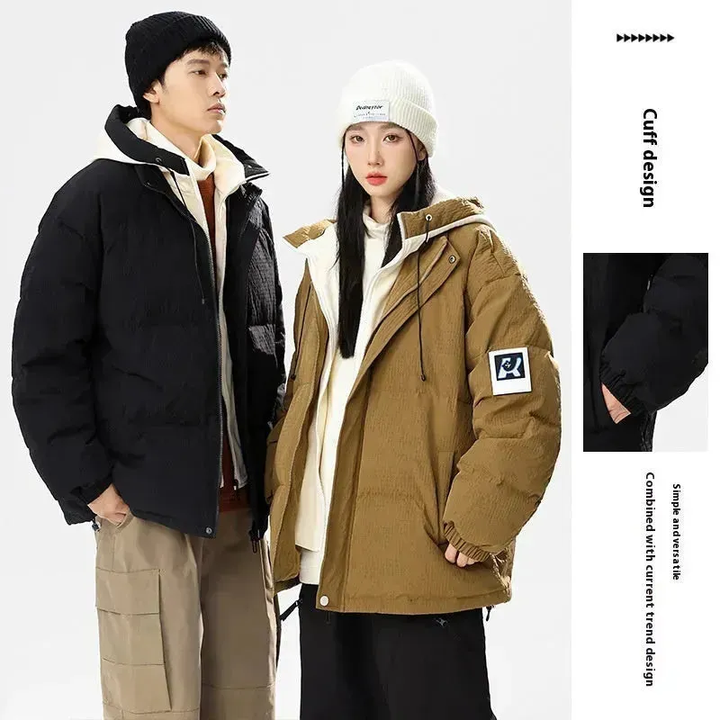 Street Hip pop style Thick Oversized Duck Down Jacket Unisex