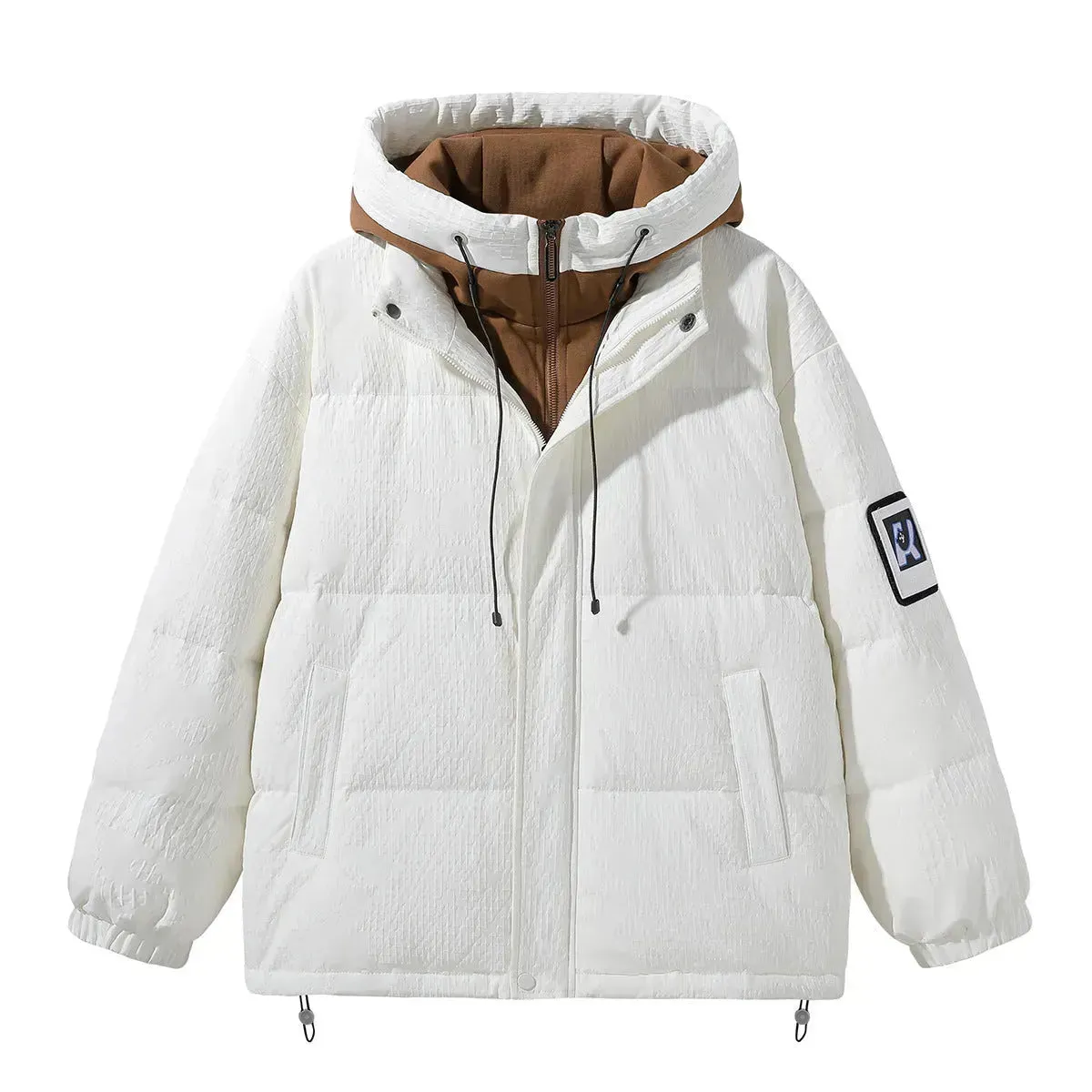 Street Hip pop style Thick Oversized Duck Down Jacket Unisex