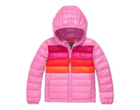 Striped Lightweight Puffer Jacket