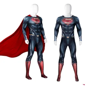 Superman Cosplay Costume Man Of Steel Superman Cosplay Superhero Jumpsuit