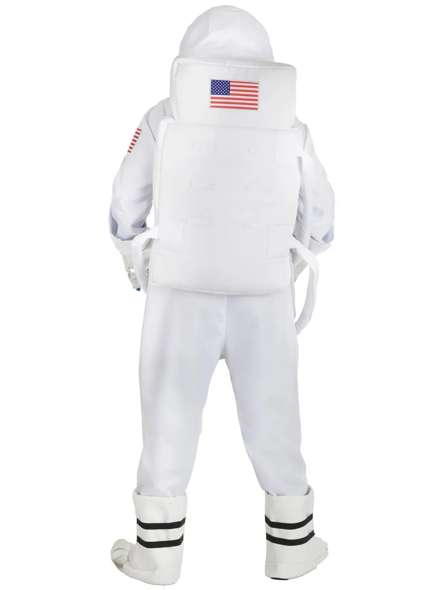 Supreme Deluxe Plus Size Mens White Astronaut Suit Costume