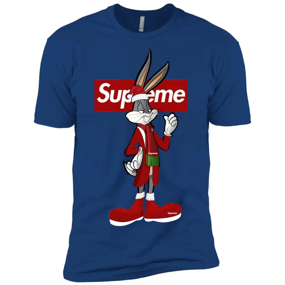 Supreme Rabbit Party T-shirt Men Short Sleeve T-Shirt