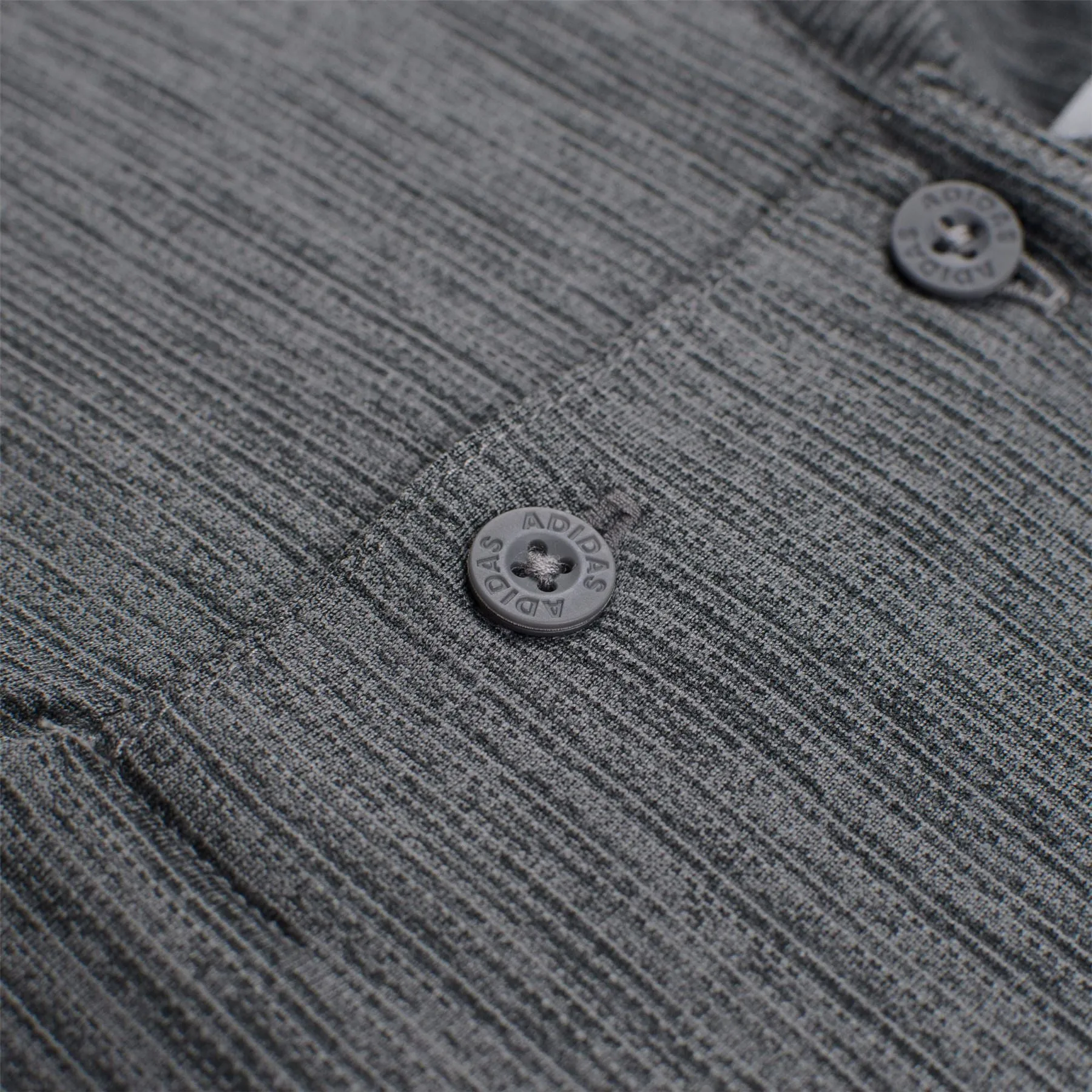 Texture Stripe Polo Black/Grey Five - SS23