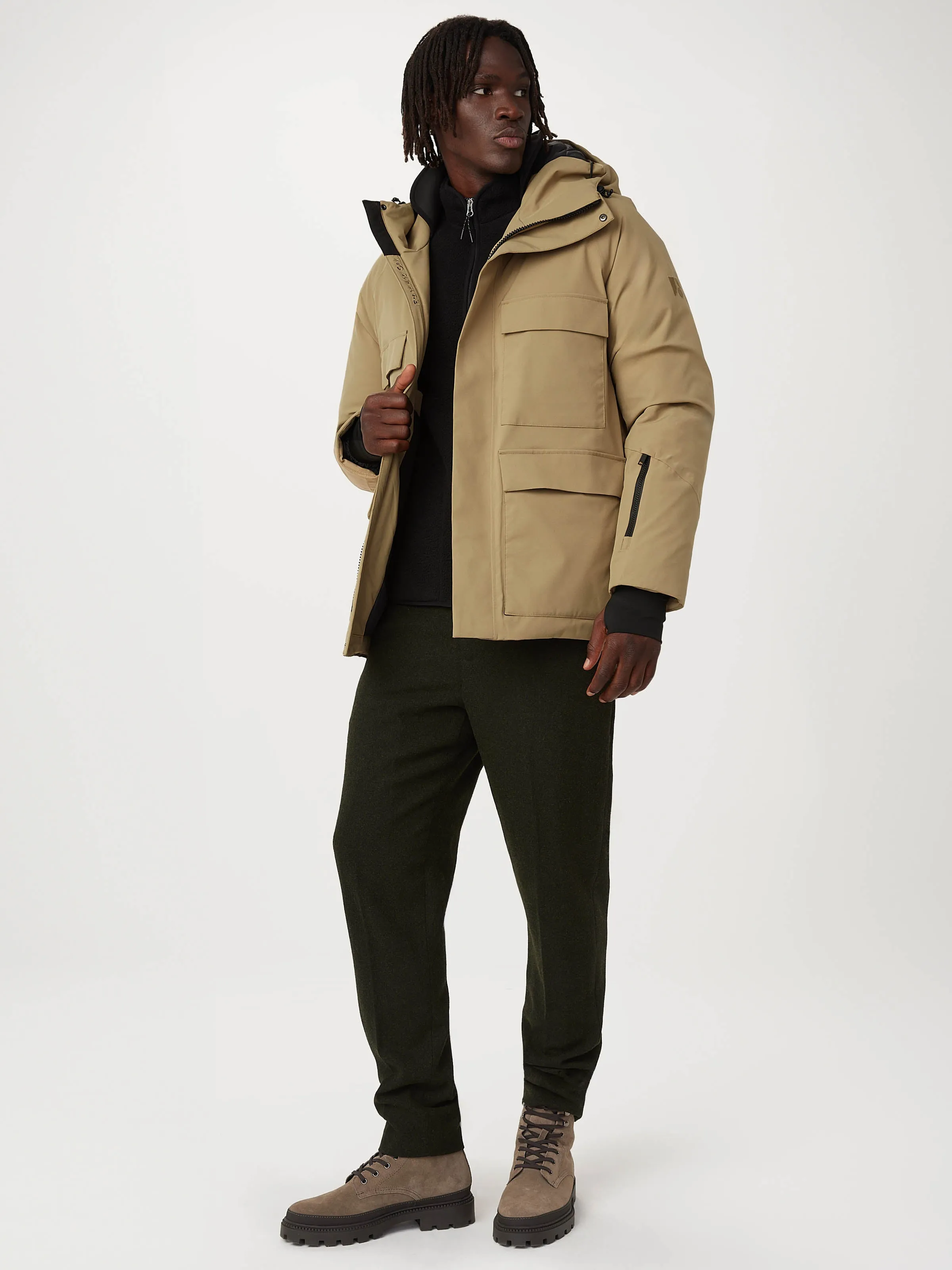 The Capital Field Parka in Deep Spelt