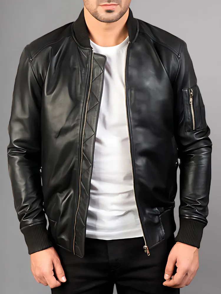 The Narrator Fight Club Leather Jacket