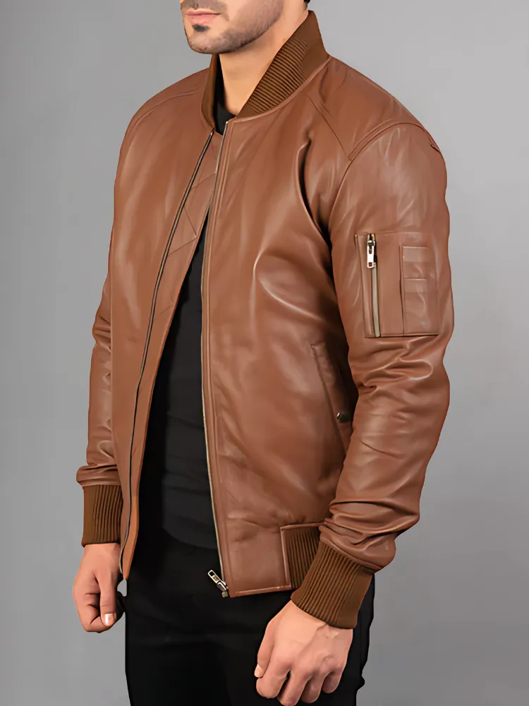 The Narrator Fight Club Leather Jacket