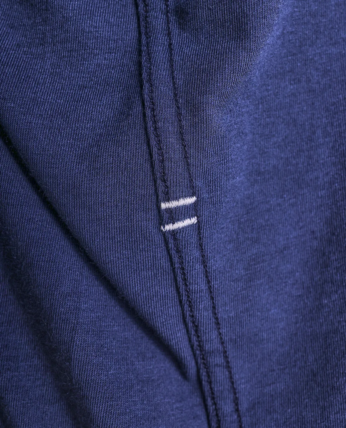 The Reid - Eco-Friendly LS Henley - Navy