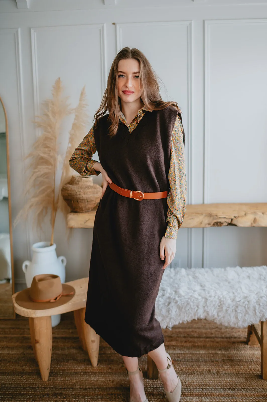 The Vestaria Sweater Dress by Minimum - Java