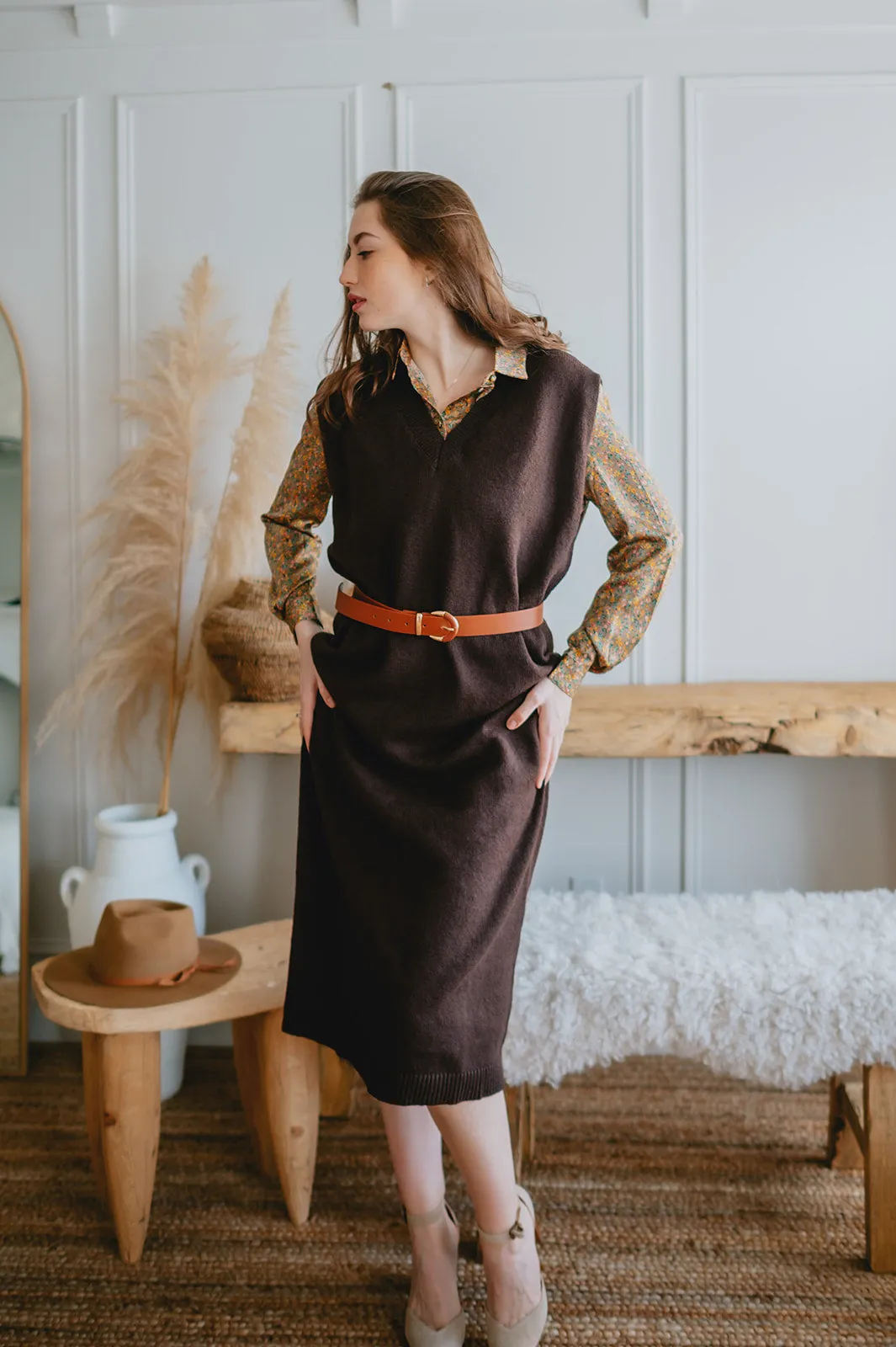 The Vestaria Sweater Dress by Minimum - Java