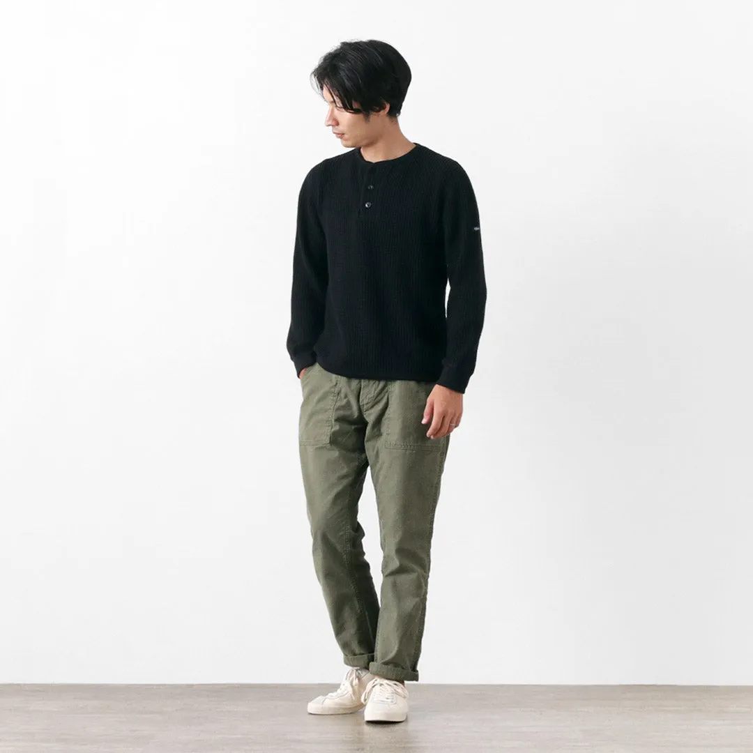 TIEASY / Super Thermal Henry Neck T-Shirt