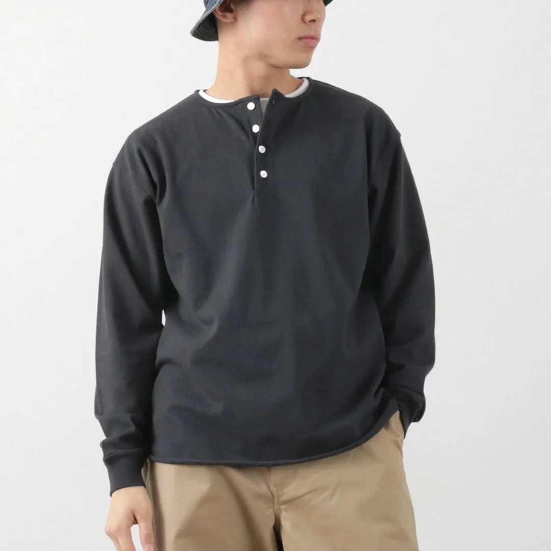 TOWN TOPIC / Ankle Henley L/S Tee