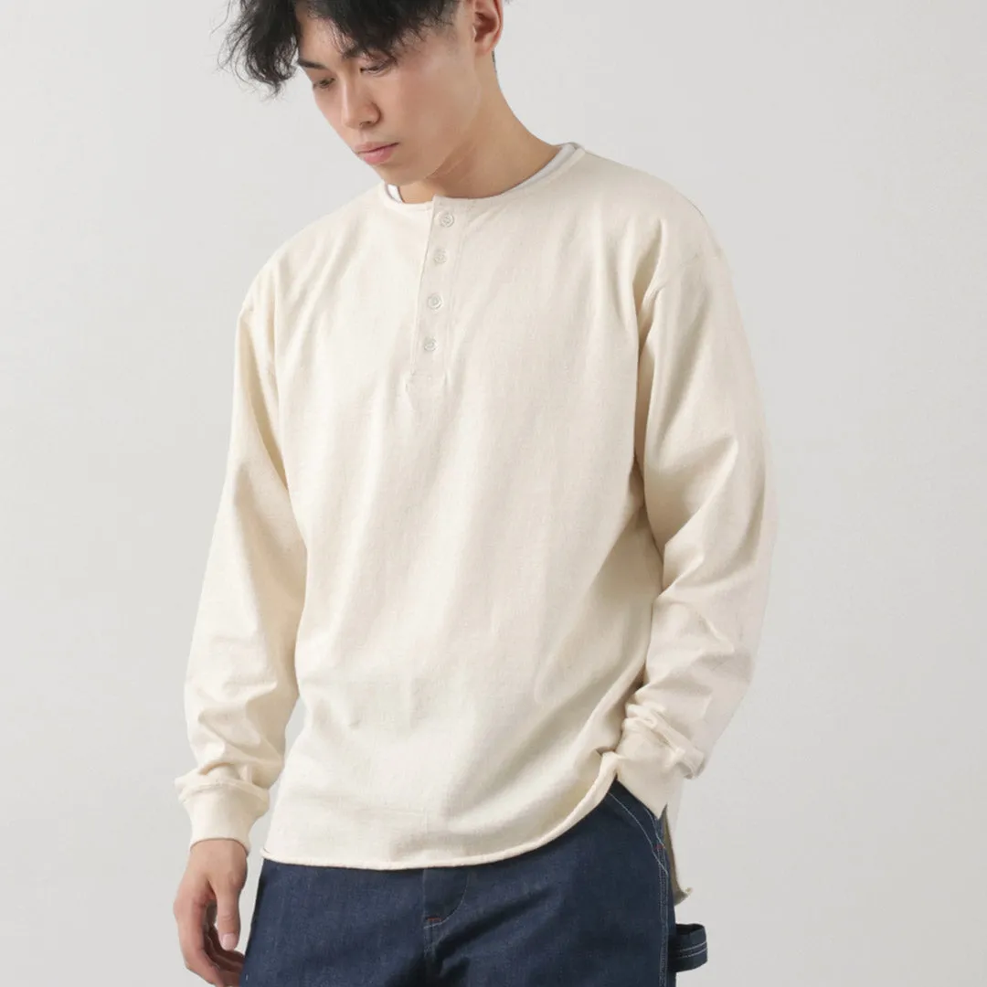 TOWN TOPIC / Ankle Henley L/S Tee