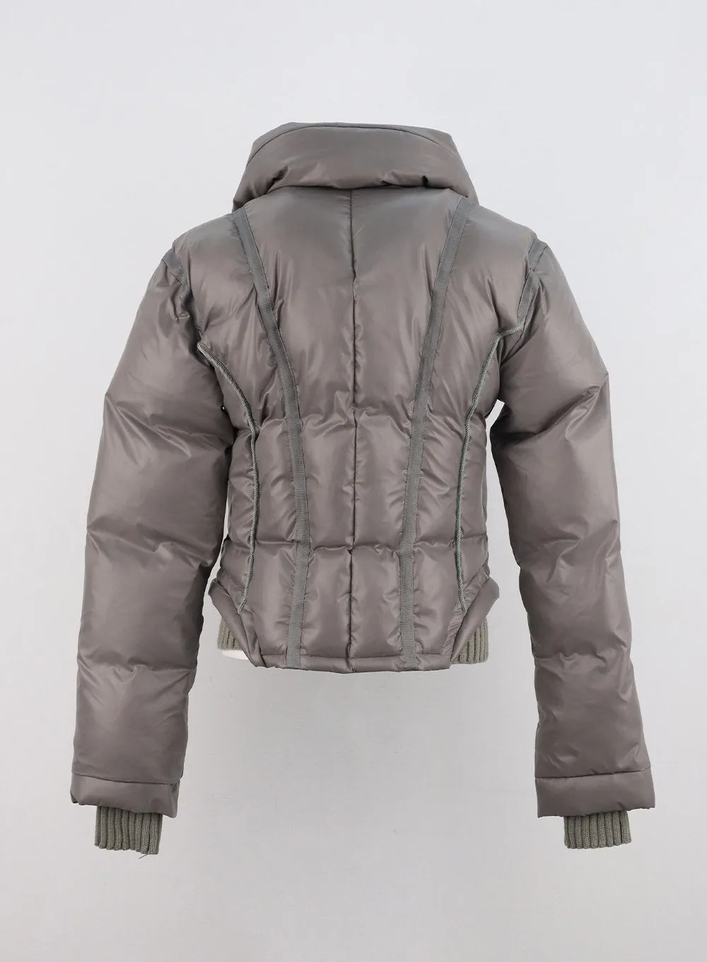 Two-Way Zip-Up Puffer Jacket CN313