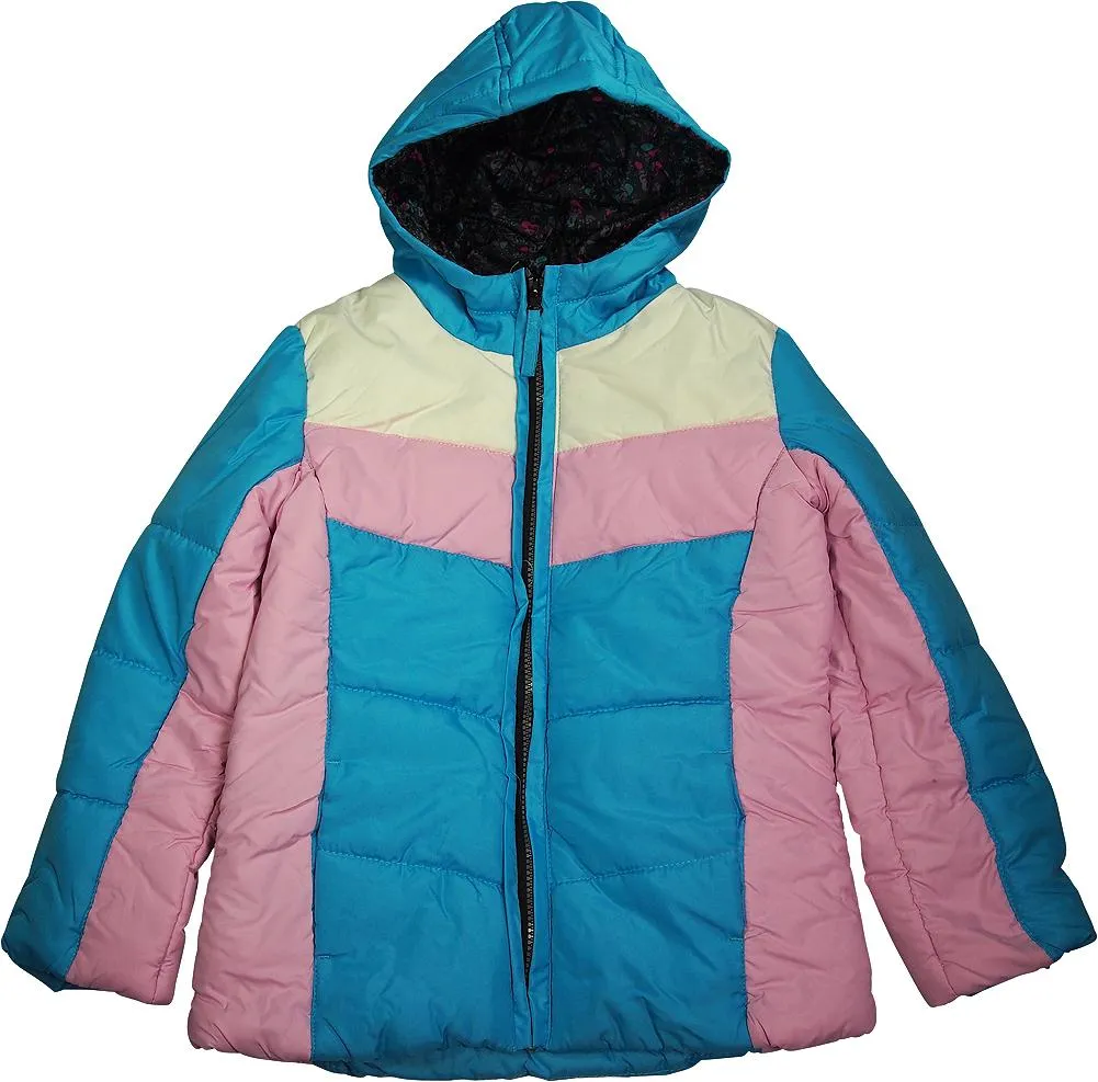 Valteena Girls Winter Outerwear Ski Snow Puffer Coat Jacket - 4 Colors Available, 39102