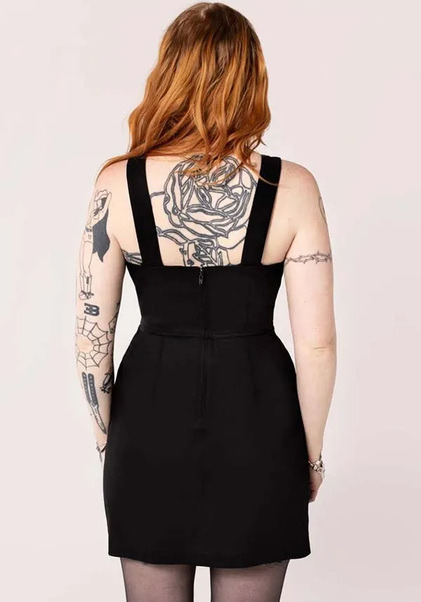 Venom [Black] | MINI DRESS