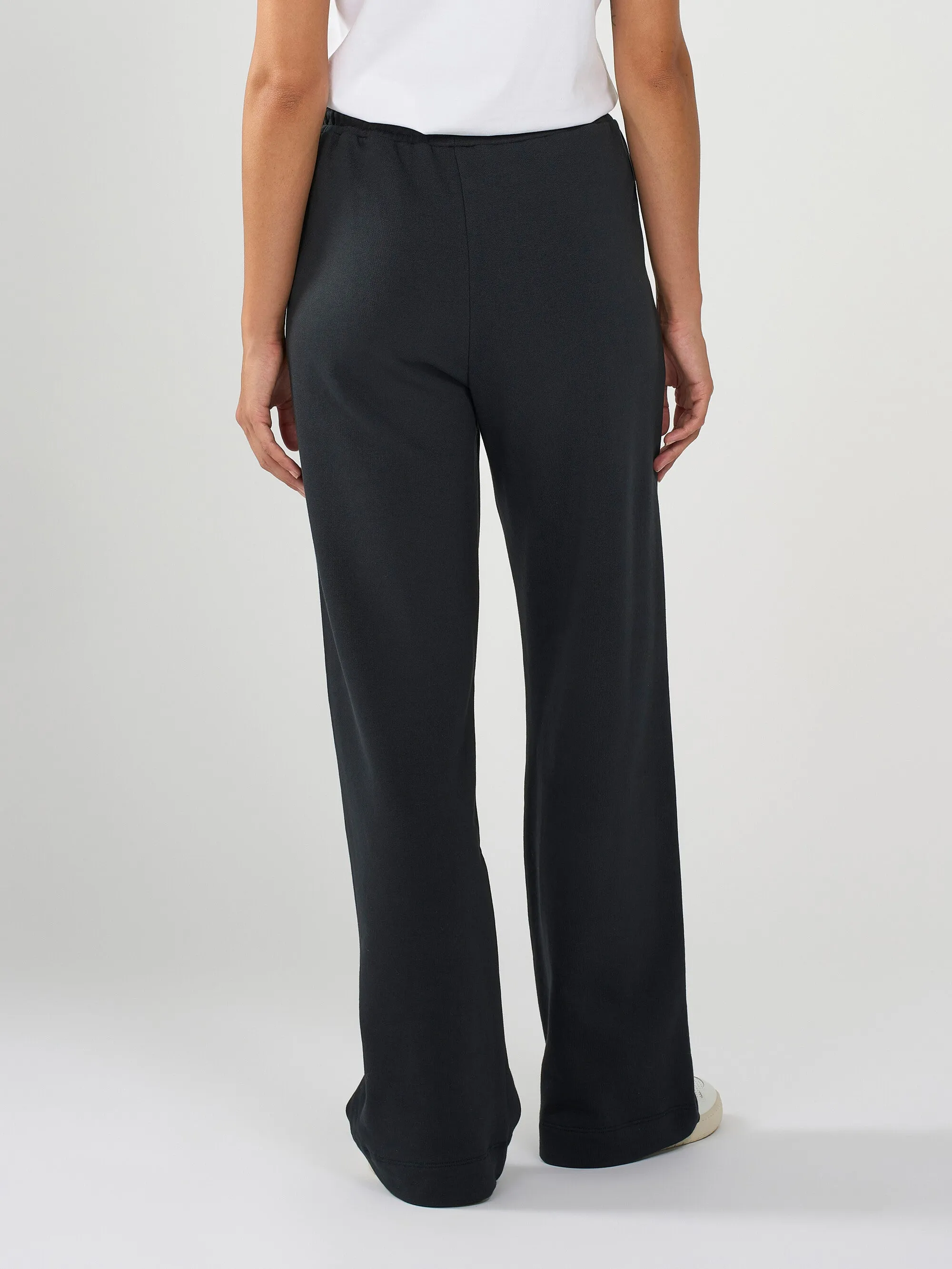 Wide fit sweat pants - Black Jet