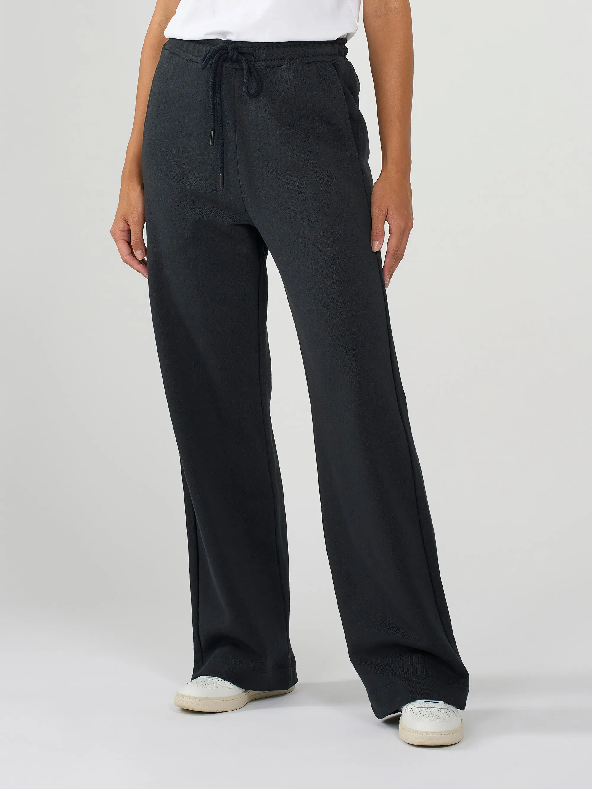 Wide fit sweat pants - Black Jet