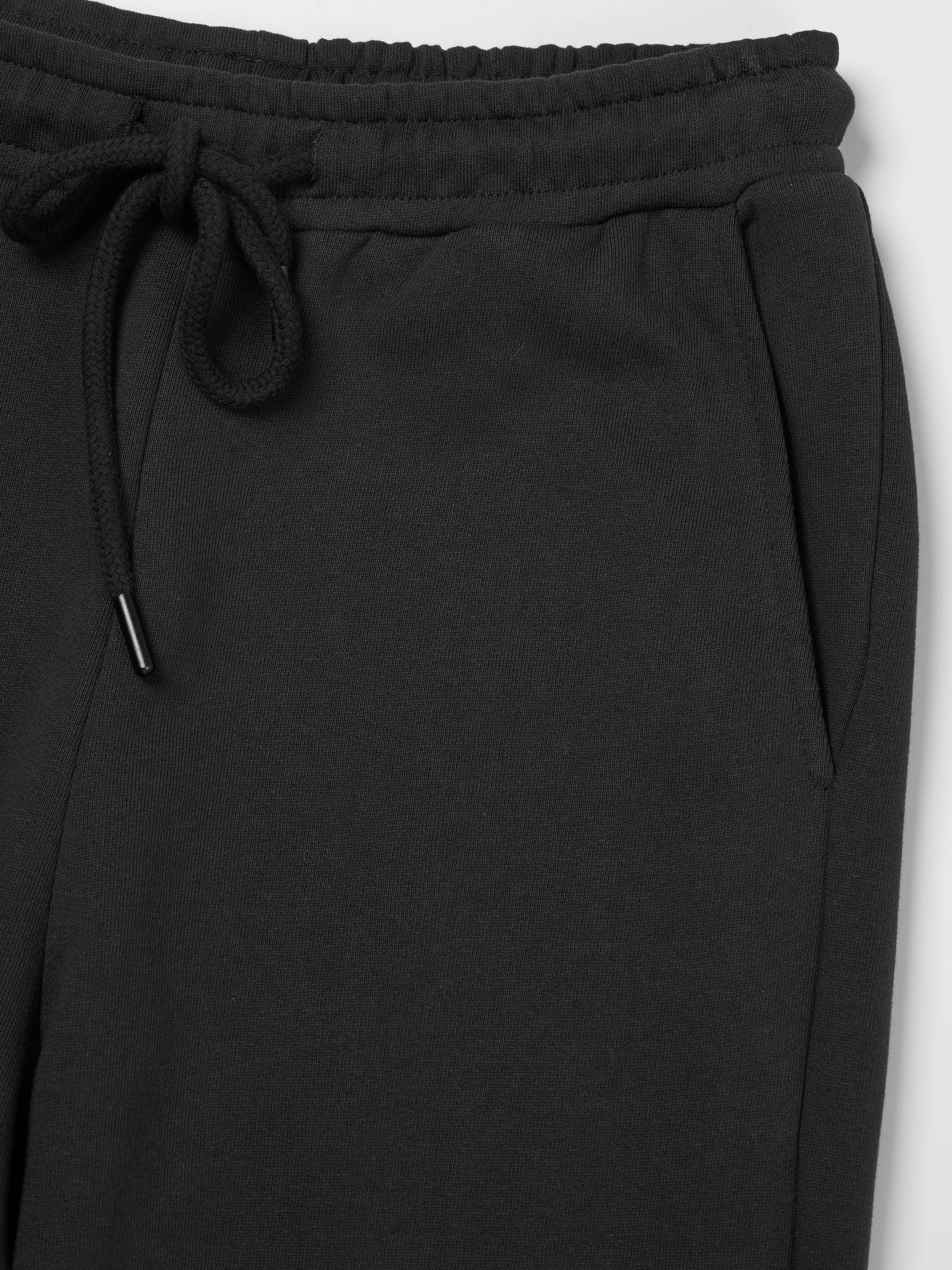 Wide fit sweat pants - Black Jet