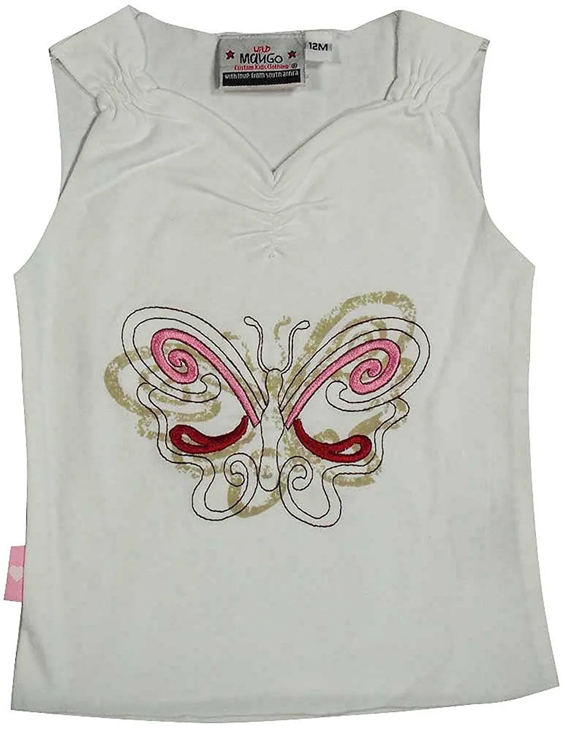 Wild Mango - Baby Girls Ribbed Sleeveless Top