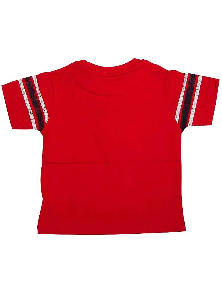 Wild Mango Baby Infant Boys Short Sleeve Cotton Fashion T-Shirt Tee Shirt Top, 7498