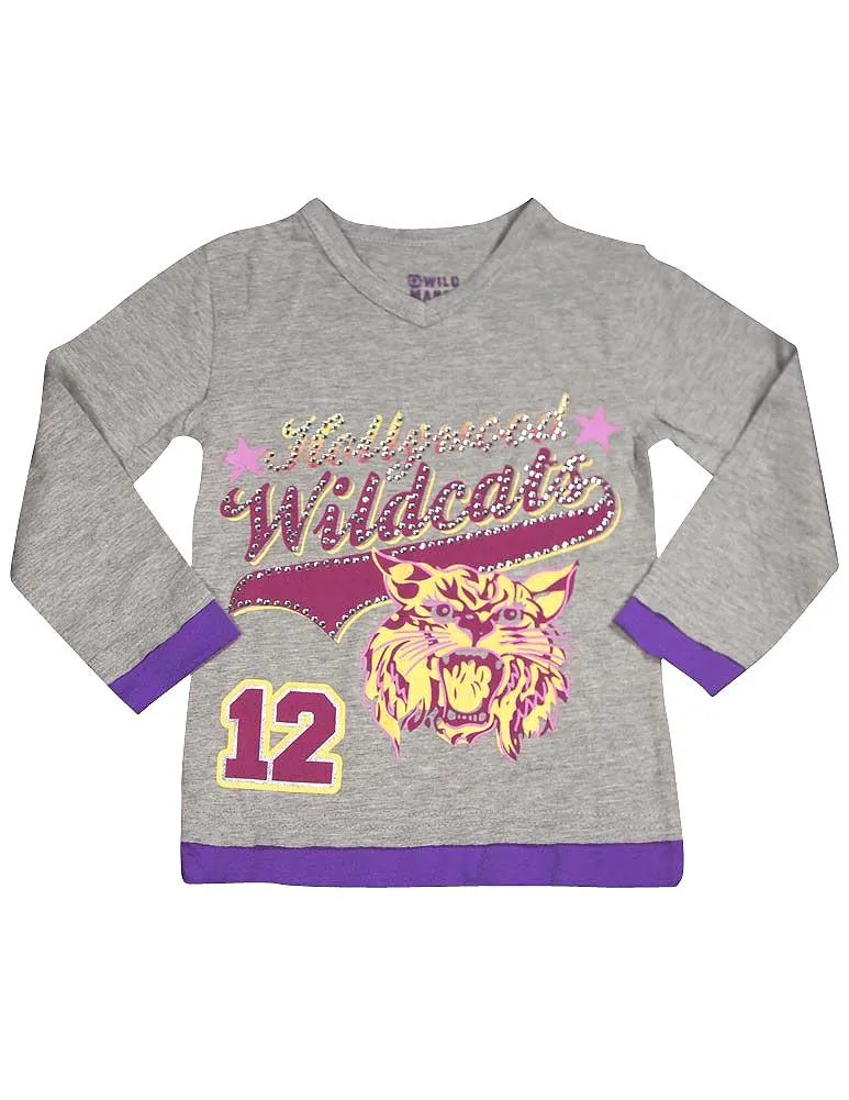 Wild Mango - Little Girls Long Sleeve Tee - 9 Color / Graphic Combomations