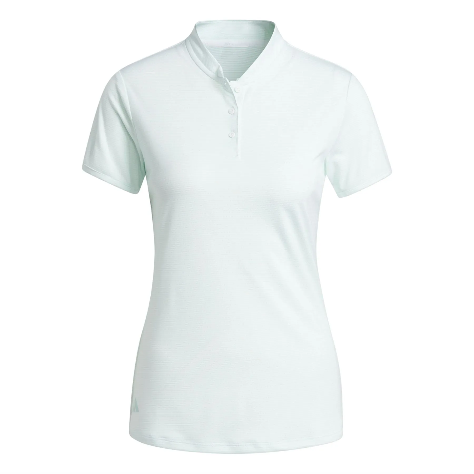 Womens Essentials Dot Polo White/Semi Flash Aqua - W23