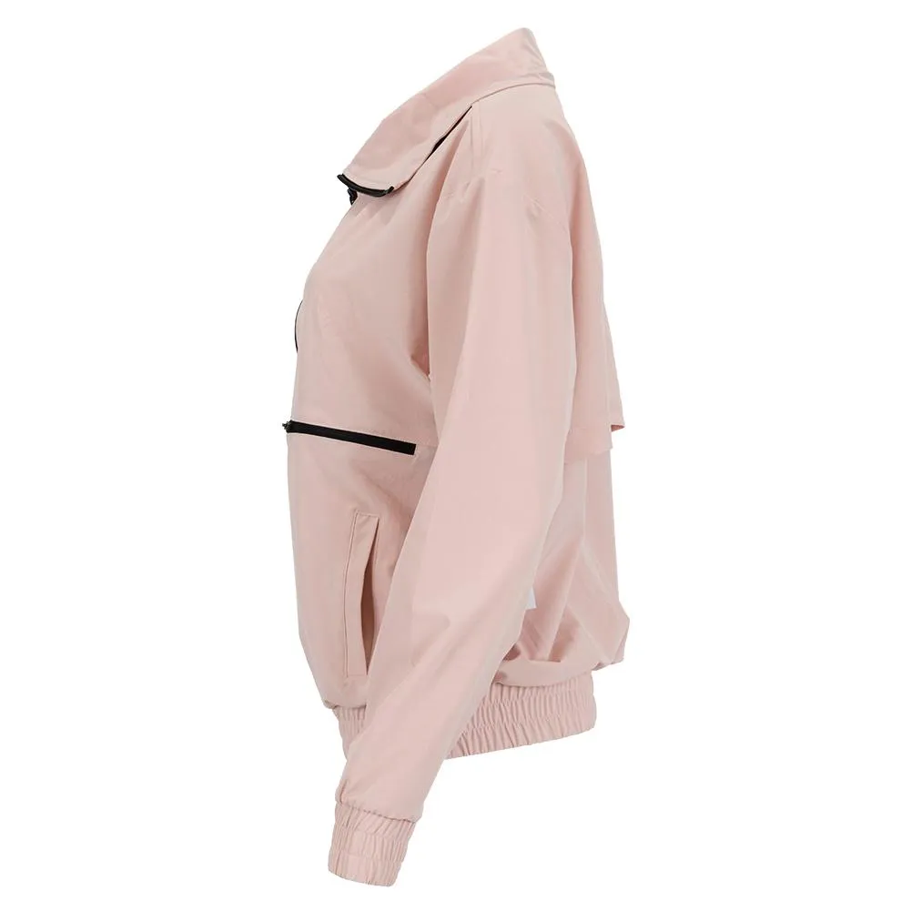 Women's Pure Pullover Tennis Jacket Peach