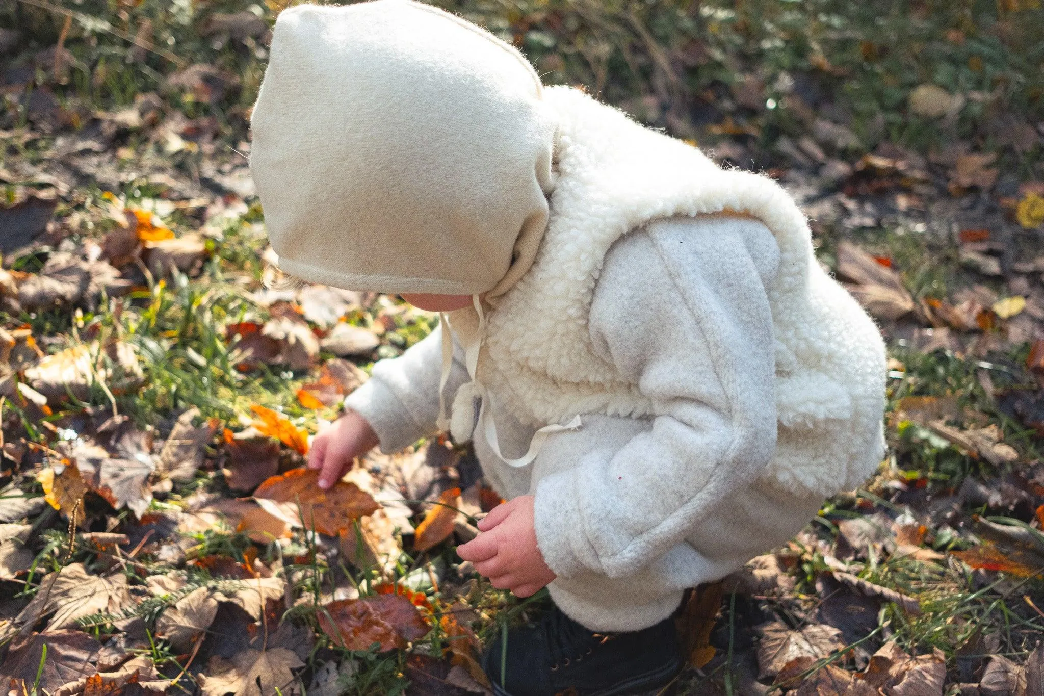 Woolen Balaclava - White