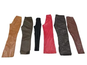 Y2k 2024 - Y2k Leather Pants - 23 pcs