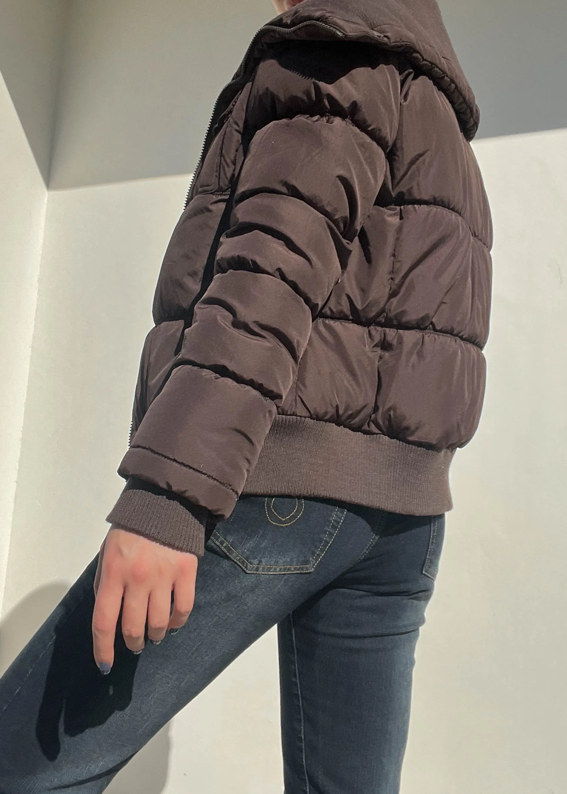 Y2k Brown Arizona Puffer (M)